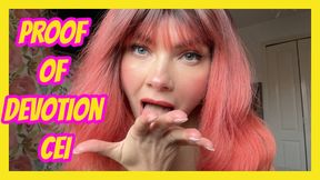 Proof of Devotion CEI – Mantra Obedience & Goddess Worship