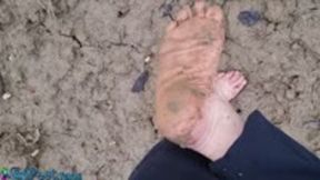 Barefoot Mud Walking HD 8th Feb 2024