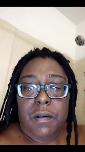 Shower and Pussy Pounding...almost Fell Back in the Tub!