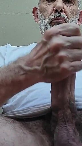 On a Hot Summer Afternoon I Had a Nice Handjob with My Big Daddy Cock!