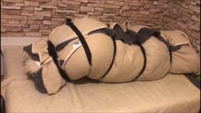 Fur tube bondage compilation