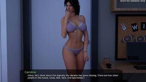 Gorgeous deepthroat and cum in mouth for sexy teen stepsis
