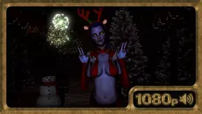 Widowmaker, sultry and sexy assassin dances on Christmas evening