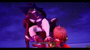 under the witch [pornplay hentai sfm] ep.2 masochist edging mockery and deepthroat