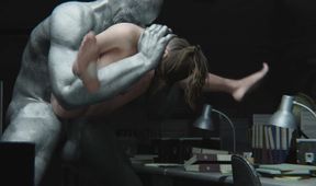 Claire & X - Full Nelson (Big Breast)