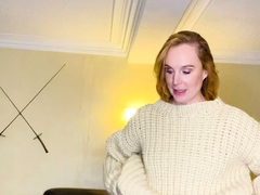 Amateur mature CD solo