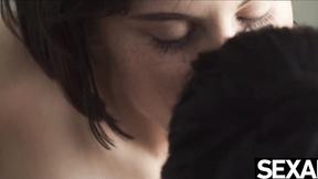 ”Watch these sexy girls enjoy a slippery fingerfuck in the bath”