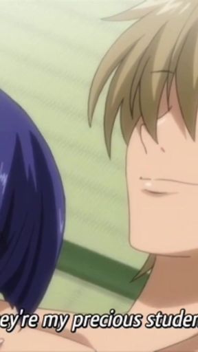 Emotional moment from "Fucking hell"