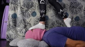 Walking trampling (wmv)