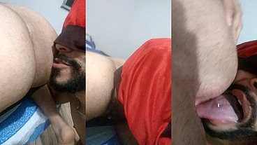 Chupando o rabo do passivo torcedor