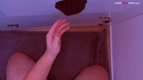 Married Straight Stepdaddy at the Hole - He Let Me Handle His Thick Cock