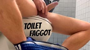 TOILET FAGGOT 12 minute AUDIO for TOILET HUMILIATION FAGGOTS ASMR Gay Toilet Fetish