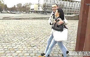 dieter von stein & reinhard: street pickups with lullu , jolyne joy, yasmin blue, lilith lee, and