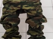 Greek Army Big cumshot