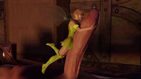 My Dorm 146 - Fairy (Scarlett) riding Mar'_s Dick in the daydream