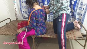 Desi Indian hot Bhabhi sex with tailor master hard fuck