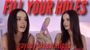 Bi Encouragement FILL YOUR HOLES: big gay prep