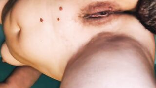 Stepson Licked Vagina and Butt to his Stepmom after a Walk