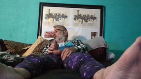 Me in her leotard and leggings