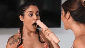 Raunchy Gift Swap with Alexis Fawx and Vanessa Sky - Brazzers HD XXX Video