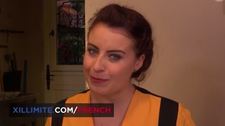 Threesome with 2 french teens, anal sex w Lexie Candy &amp; Luna Rival