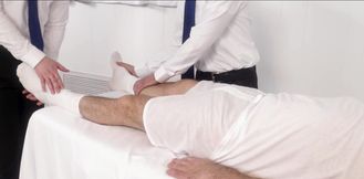 Teen boys in sexy suits share ass in merciless anal threesome