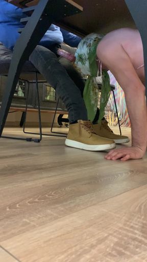 I Secretly Sucked My Boss's Dick During the Meeting