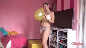 Balloons under my ass [LILY],