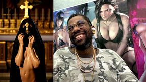 tight petite small breast teen church follower cock teasing you, ai generated