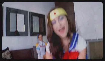 Cosplay Queens Big Cock Blowjob & Hardcore Fun