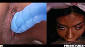 Cute Ebony Girl Gets Trappet In Magic Carpet Canela Skin Hentai Anime Bunny Creampie Ahegao