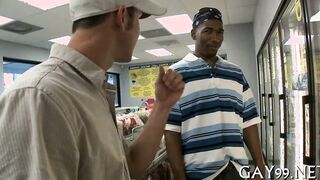 Watch these hot interracial doggie style scenes with multiple mixed-race guys