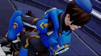 Cadet Tracer X Black Tracer X Tracer Ass/Pussy Worship