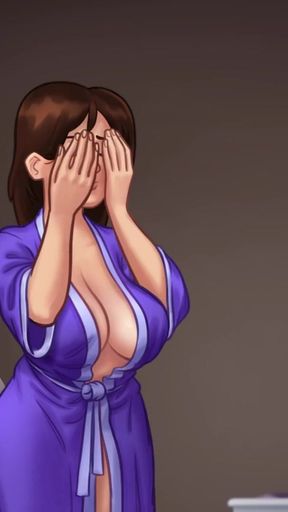 Must-share moment from &quot;My stepmother sees my huge cock and falls in love, she wants to suck it (Summertime Saga #16) - Jazziuu&quot;