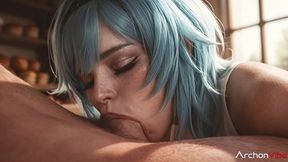 i went to the bakery for soft buns, but eula get me better sweet[ai]