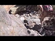 our outdoor sex hike W/ cumshot - OurDirtyLilSecret