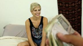 ”Amazing blonde Makenna Blue banged by a fat shaft in POV scene”
