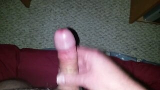 My throbbing cock's cumshot part 2