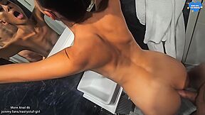 Stepmoms Anal Hole Spasms, Demands Cock And Filling With Cum