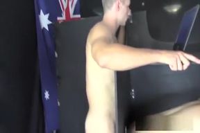 Aussie Guy Levi Cums Twice