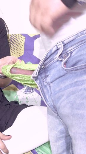 StepDad Returns Her New Panty in the Exchange of Used Unwashed Panty