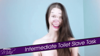 Intermediate Toilet Slave Training
