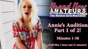 Busty Blonde Annie Archer Sloppy Deepthroat Then Hard Pussy Pounding!