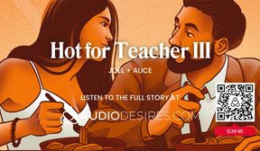 asmr audio porn dominant teacher fucks his submissive student at home - edging