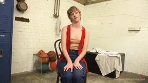 Pretty Journalist's gaping asshole during gangbang