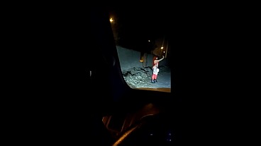 sali a dar una vuelta en mi carro y una prostituta callejera me paro mi verga parte.1