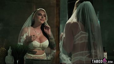 Busty bride-to-be takes a cheating chance in doggystyle
