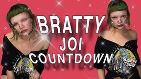 Bratty JOI Countdown: One Stroke Per Number, Loser
