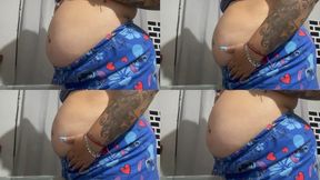 Hydration and a round belly