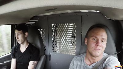 Hitchhiker pays for his ride by getting